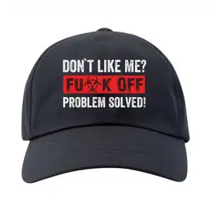 ŠILT KAPA - Don`t Like Me? F*** OFF — tisk na majico