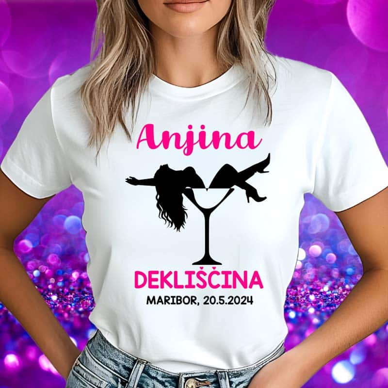 majica-za-dekliscino-martini Majice Za Dekliščino - Cocktail — tisk na majico