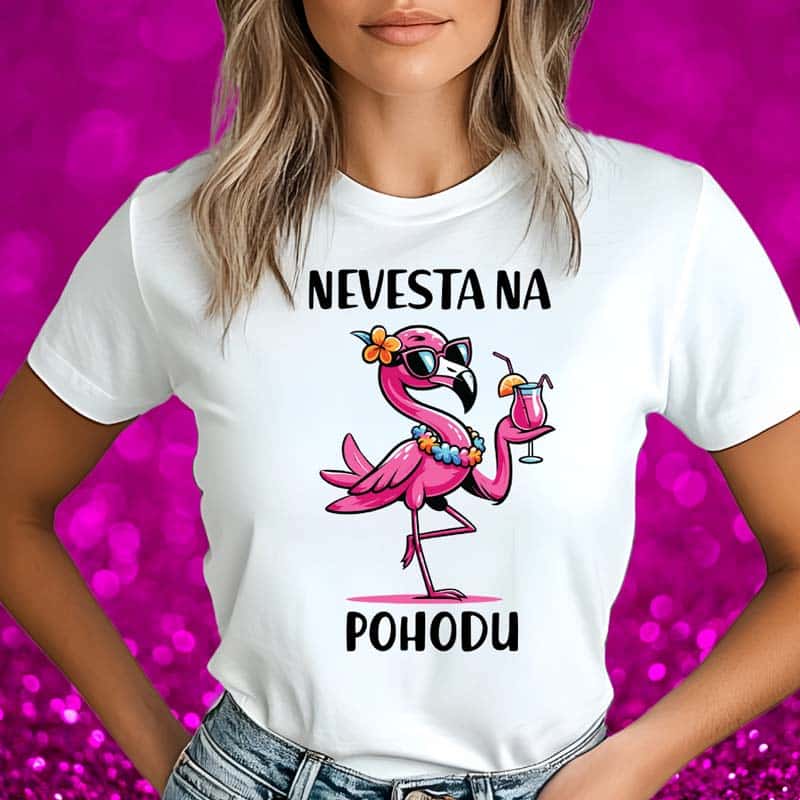 Majica Za Nevesto - Nevesta Na Pohodu — tisk na majico