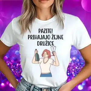 Majice Za Dekliščino - Žejne Družice — tisk na majico