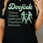 Horoskop Dvojček — tisk na majico