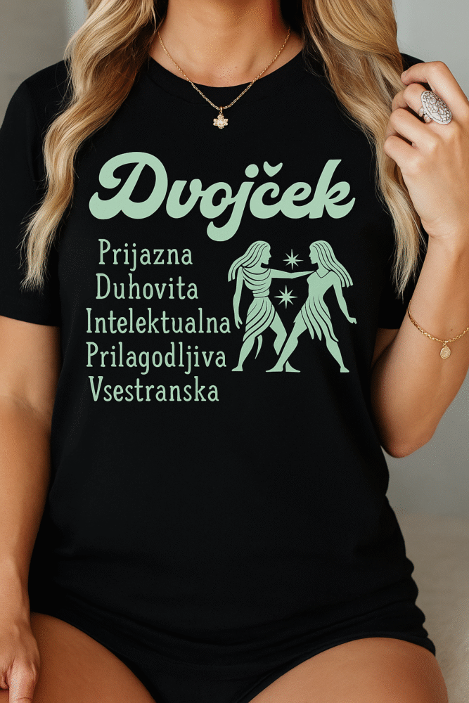 Horoskop Dvojček — tisk na majico