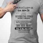 Opravičujem se da sem že zaseden/zasedena — tisk na majico