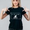 Majica It's time to ride — tisk na majico