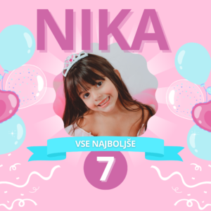 Transparent - vse najboljše - dekliški